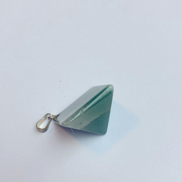 Green agate pendant - Picture 2 of 3